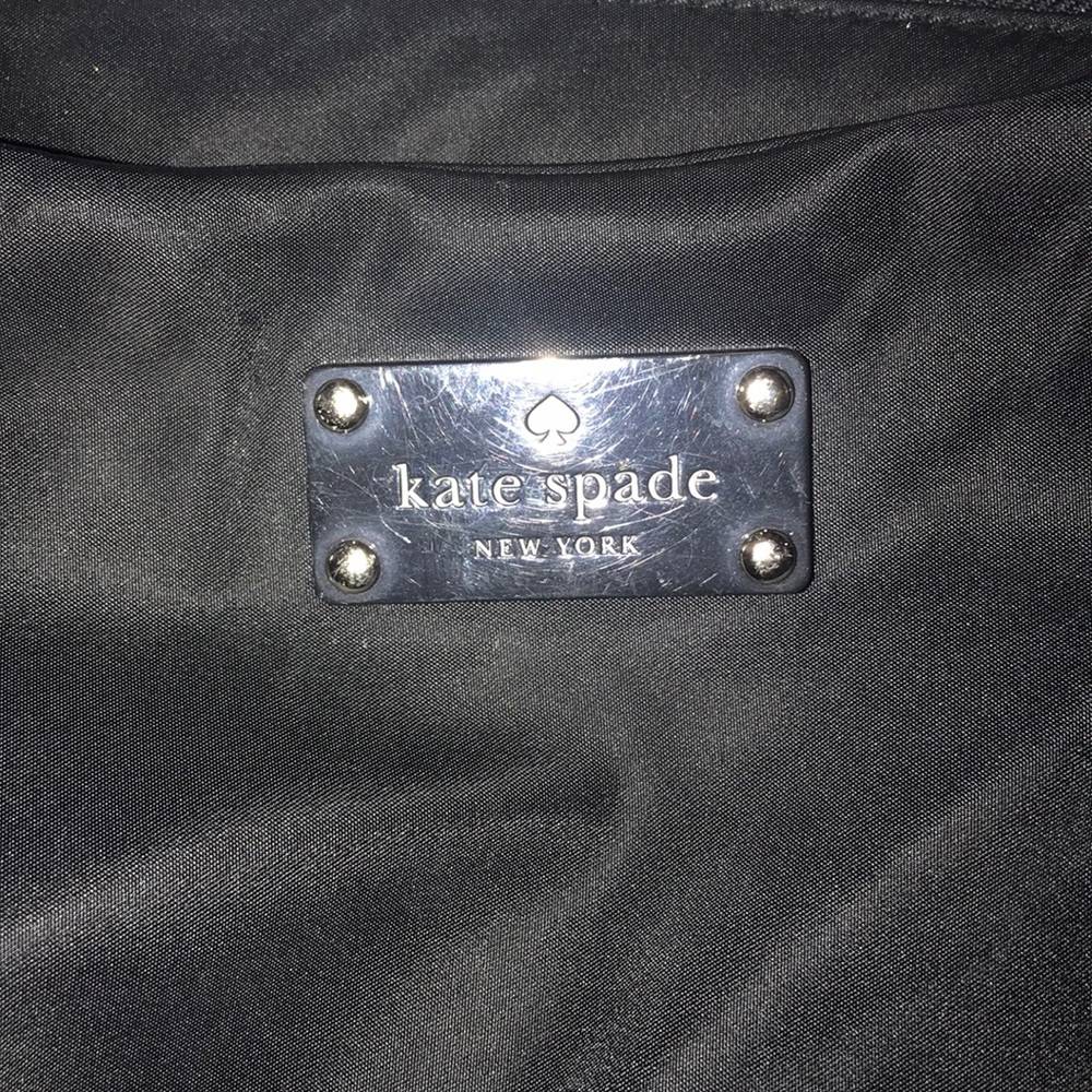 kate spade black top handle bag preowned - Picture 3 of 8